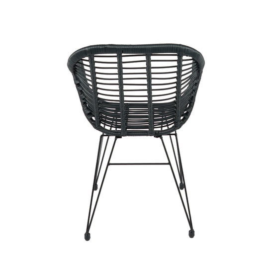 Butaca con Apoyabrazos de Terraza Rattan Grecia