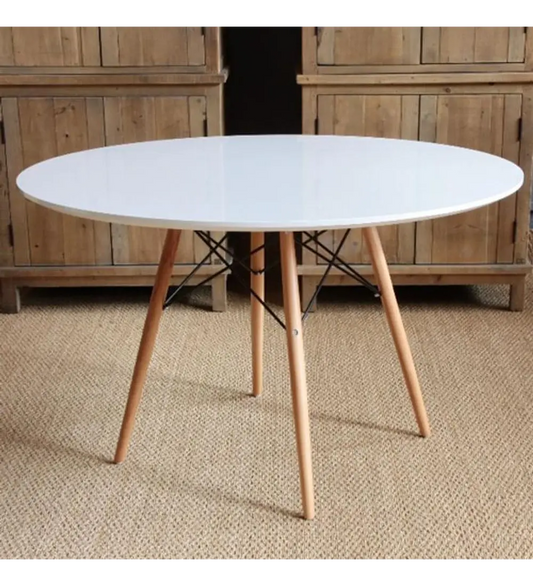 Mesa de Comedor Eames Redonda 120cm