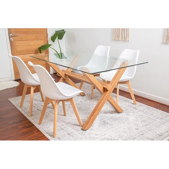 Mesa de Comedor Rectangular Bursa 140cm