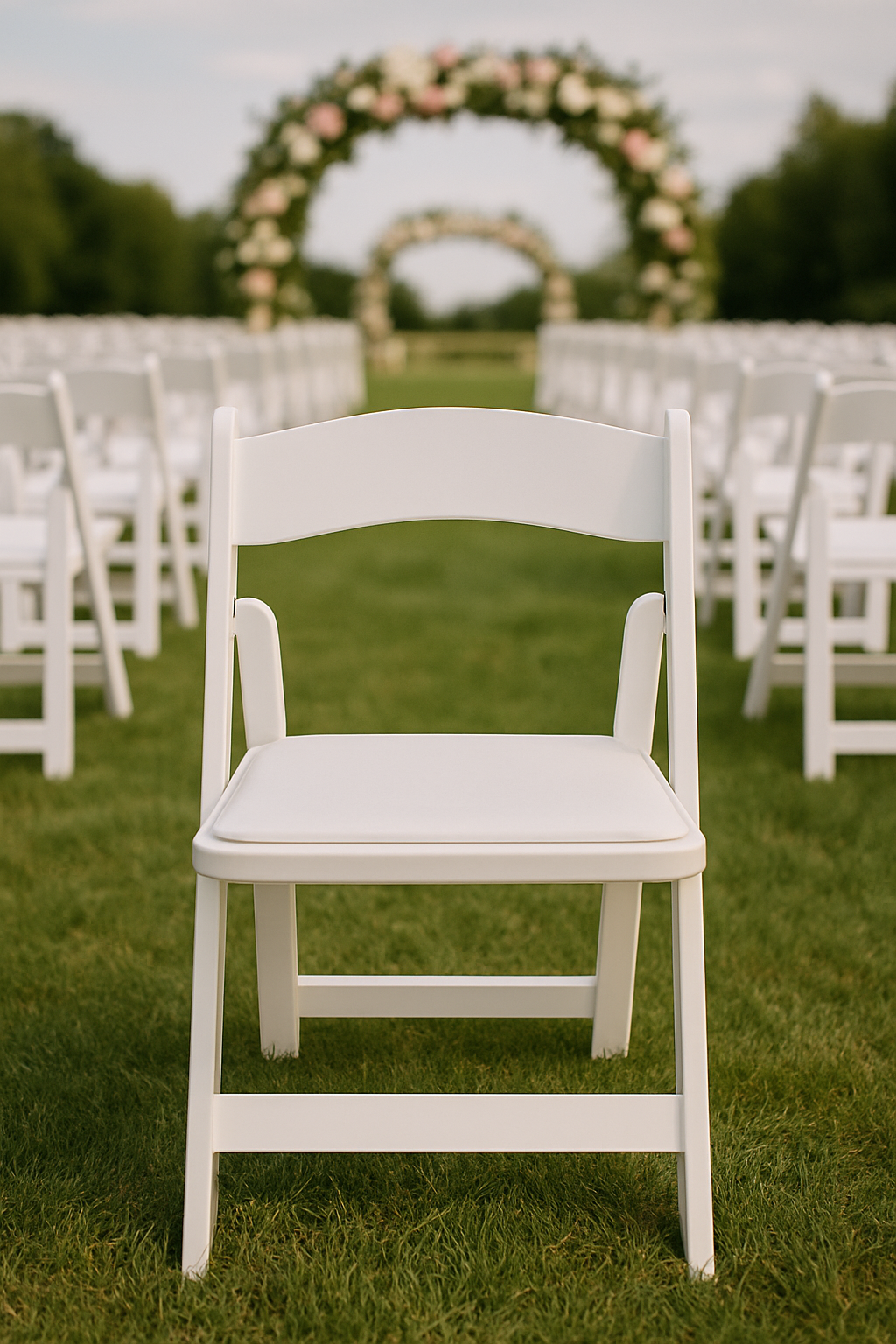 Silla Plegable Alba Blanca