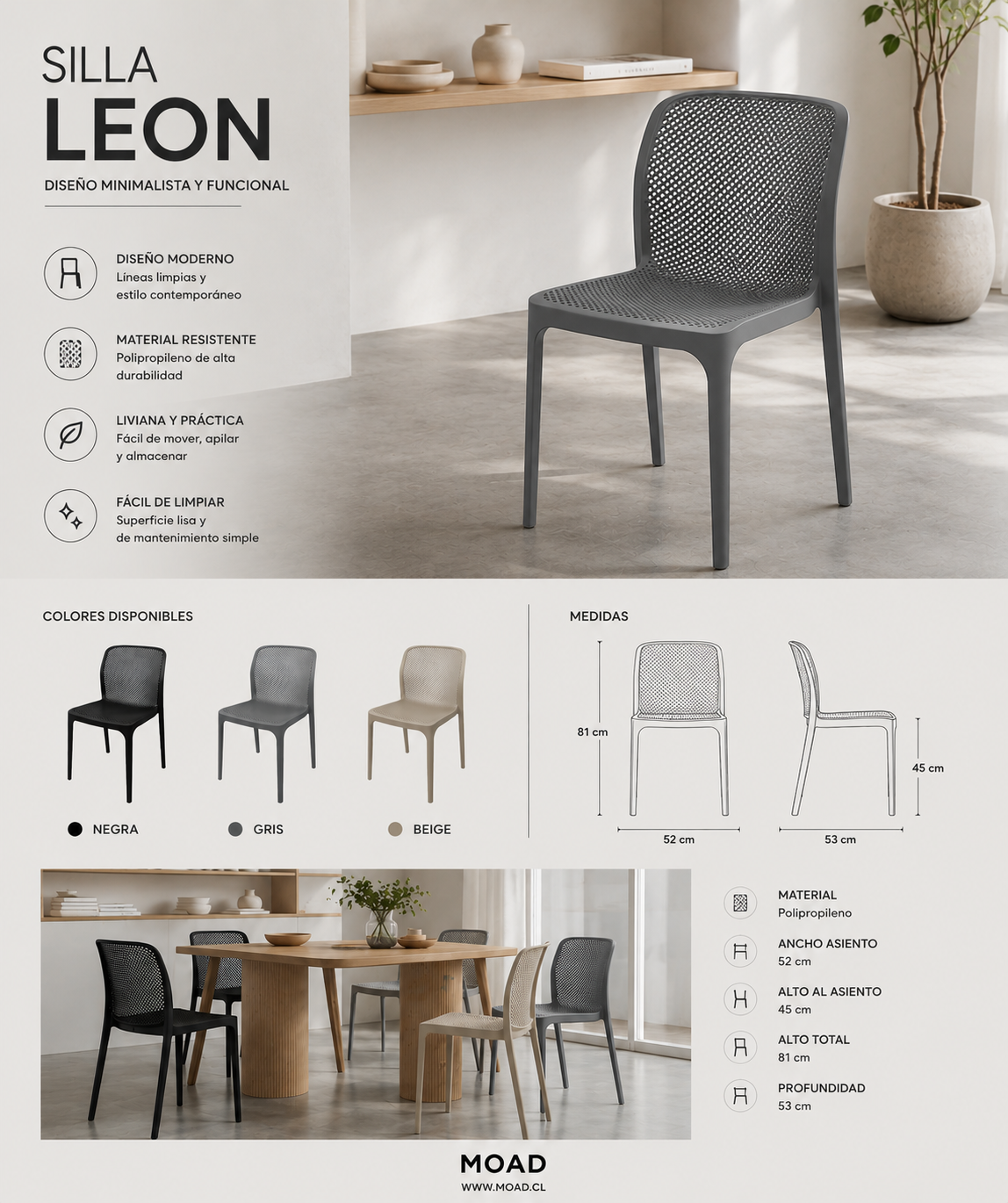 Silla Leon