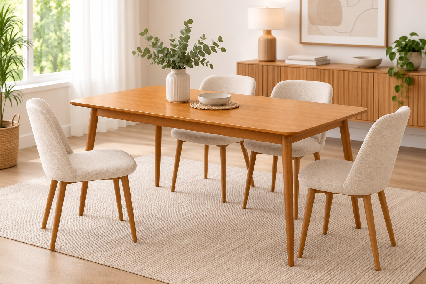 Mesa de Comedor Vema Rectangular 140cm
