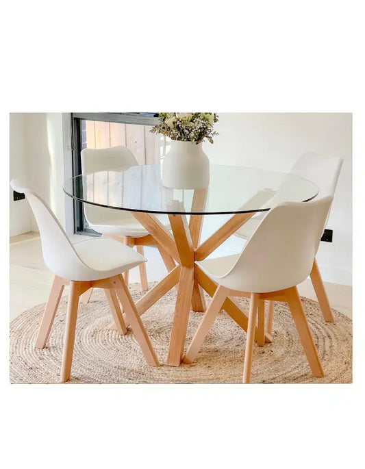 Comedor Redondo 4 personas Cross Tulip