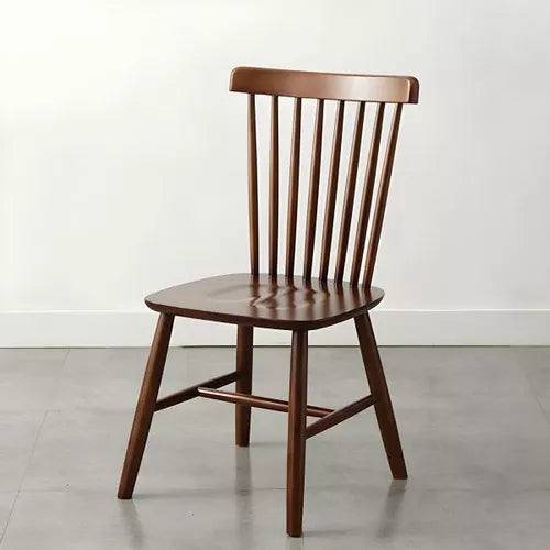 Pack 4 Sillas Windsor Madera Blanco / Chocolate