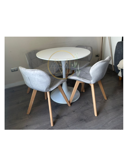 Comedor Tulip Velvet 80cm