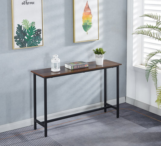 Mesa de Arrimo o Recibidor Rustik Madera Oscura