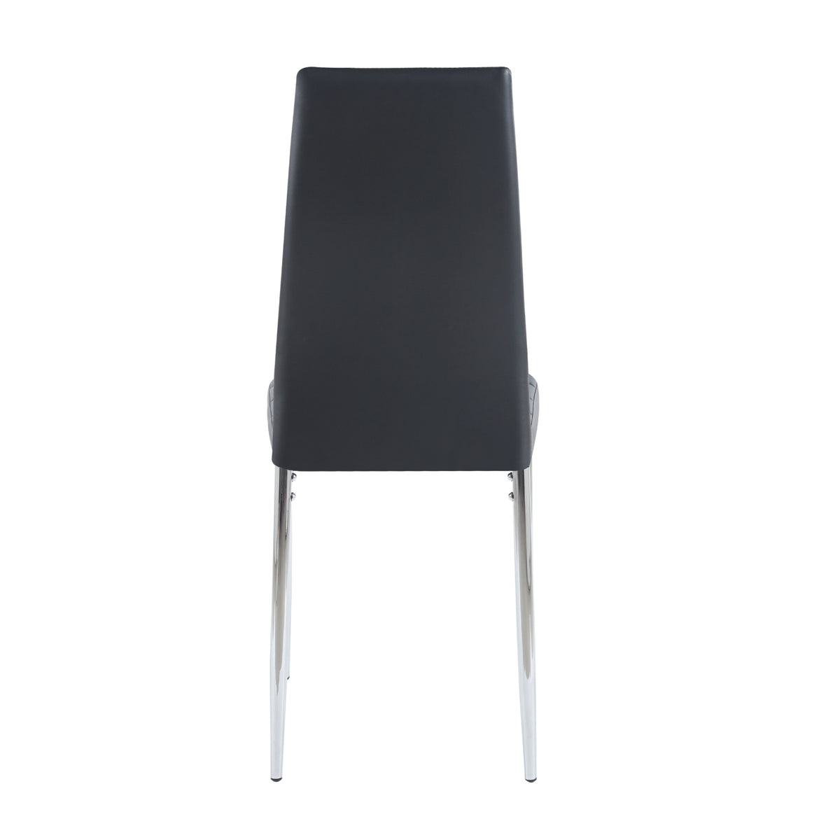 Pack 4 Sillas Dining Liana con patas cromadas