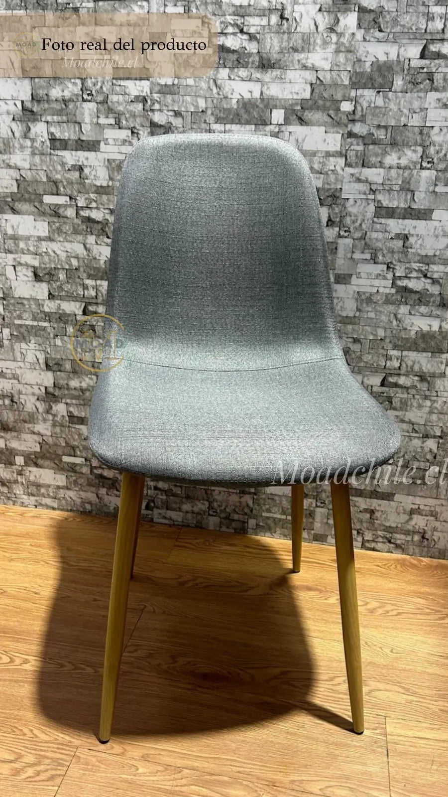 Comedor Eames Paris cuadrado lino