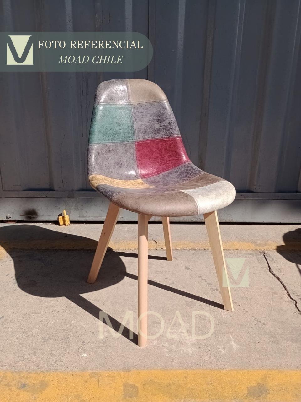 Silla Patchwork Da Vinci Patas de Madera
