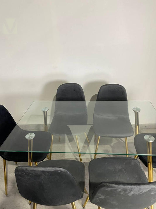 Comedor Check smart rectangular 6P