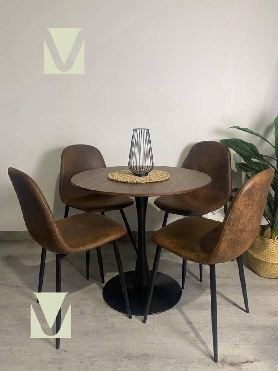 Comedor Tulip Josefa vintage 4P