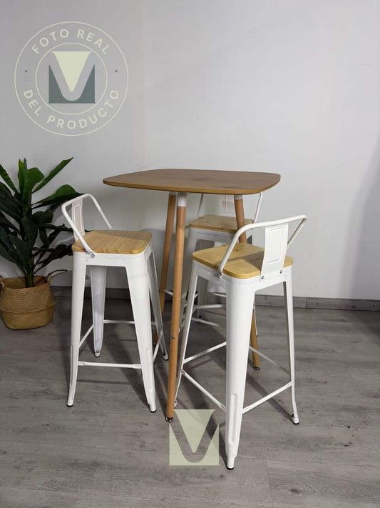Set de terraza Tolix Bar 75cm