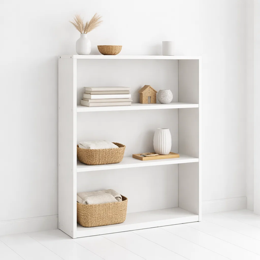 Estante de 3 Niveles CleanLine Color Blanco