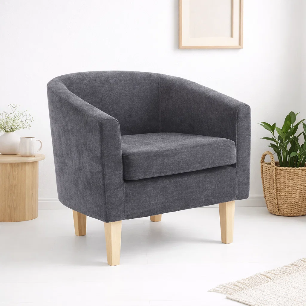 Sillón Compacto WoodLine - Gris