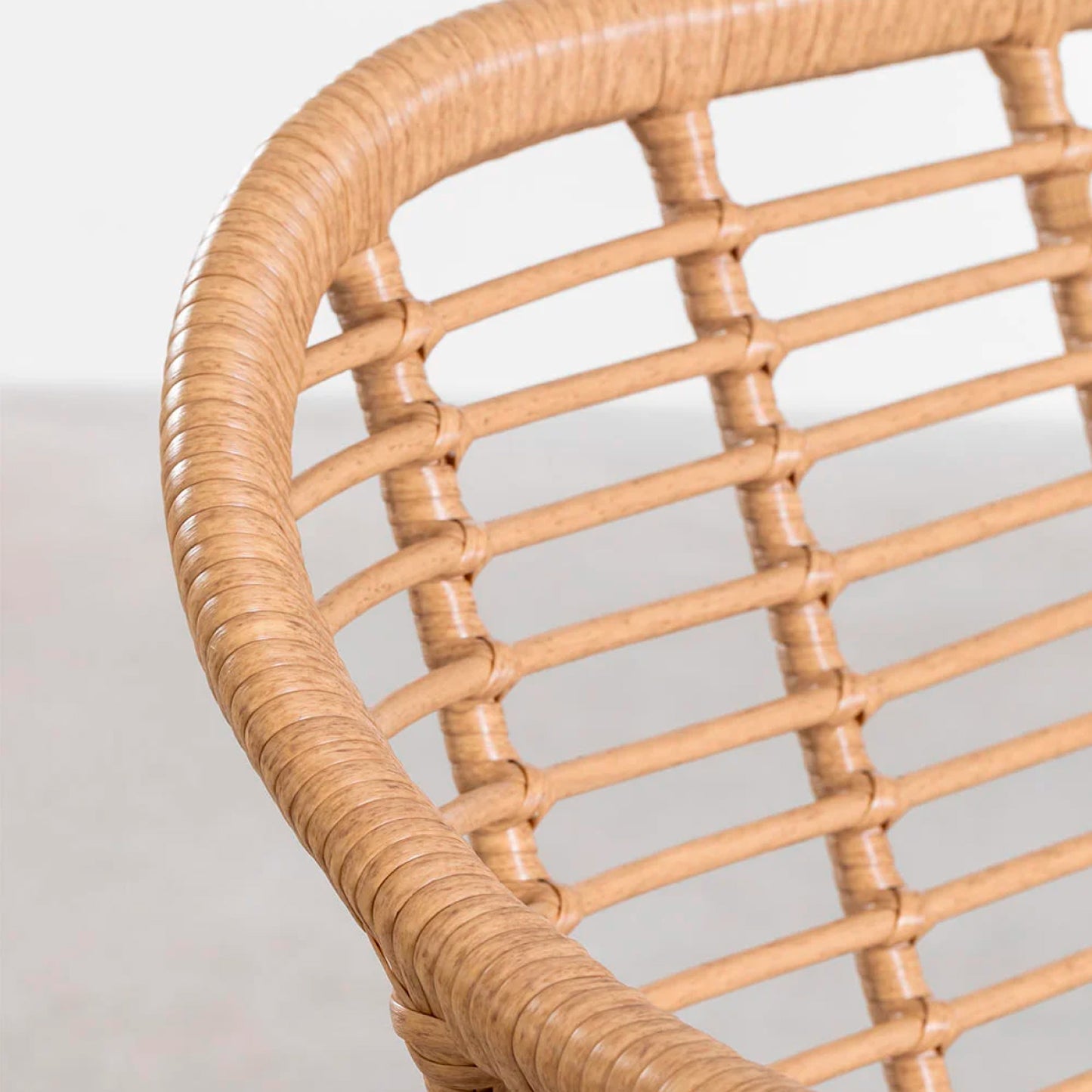 Butaca con Apoyabrazos de Terraza Rattan Grecia