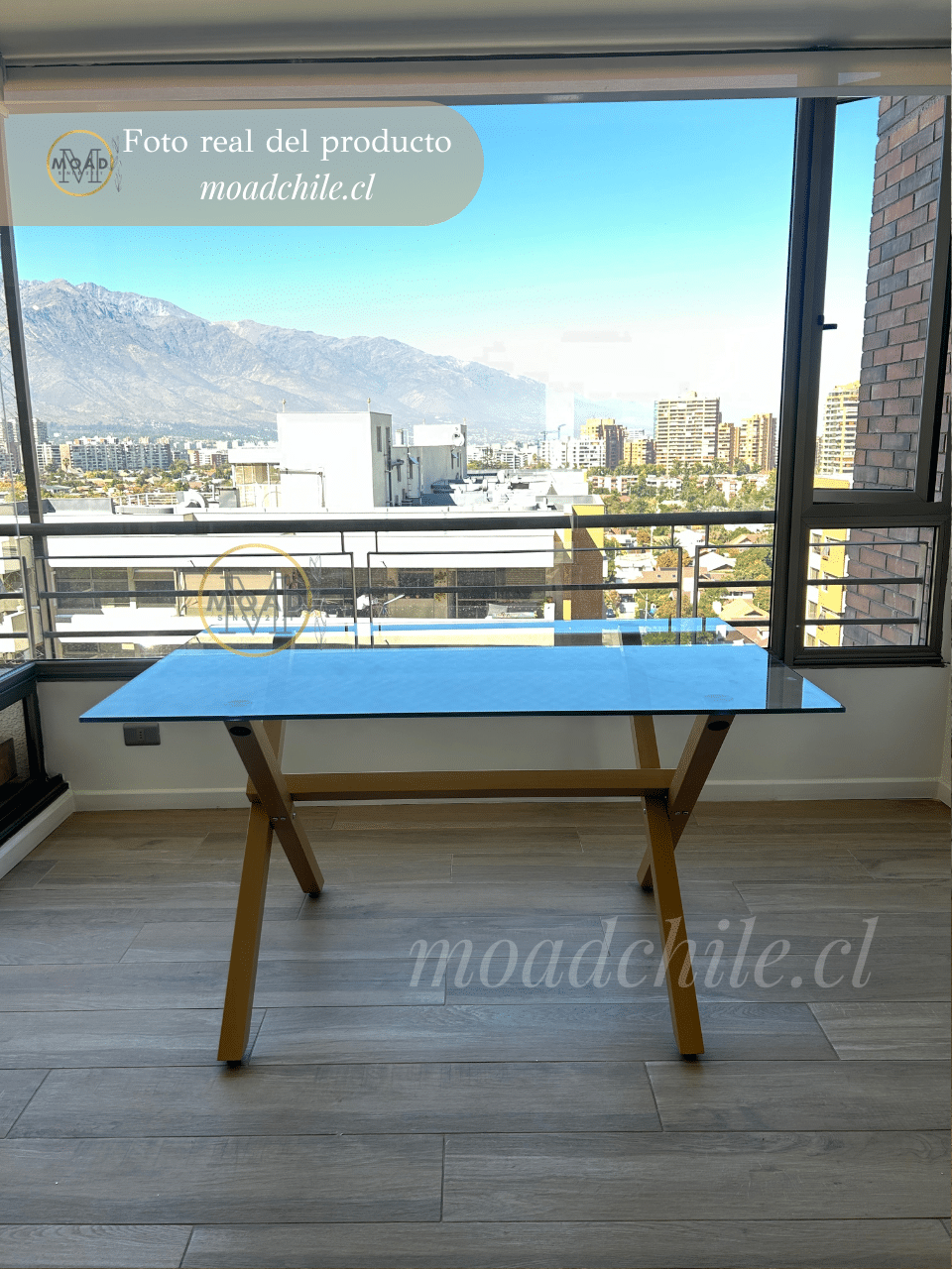 Comedor Paris Terciopelo Cross Rectangular 6P