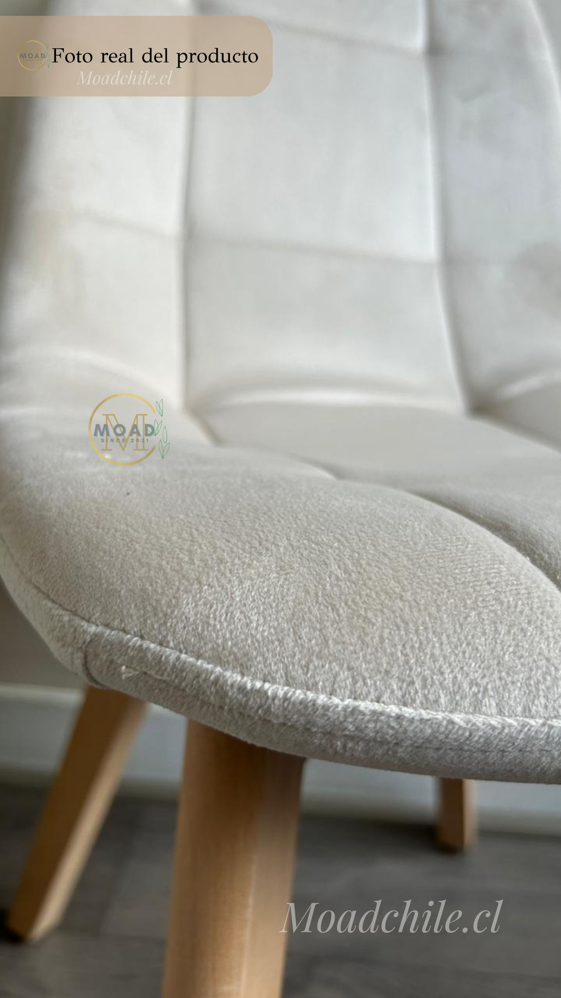Silla Capitoné Terciopelo