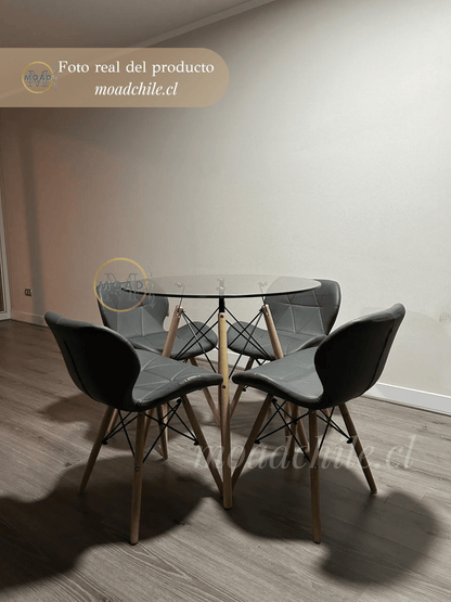 Comedor Radar 4 Personas Redondo (80cm)