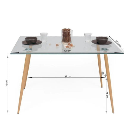 Mesa de Comedor Lyon 120cm