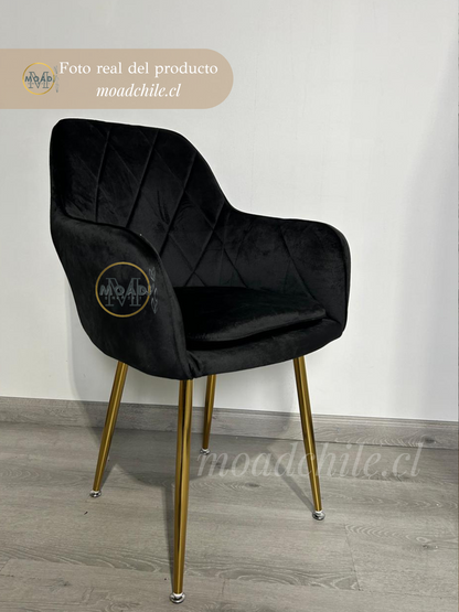 Sitial Poltrona Diamante Patas doradas