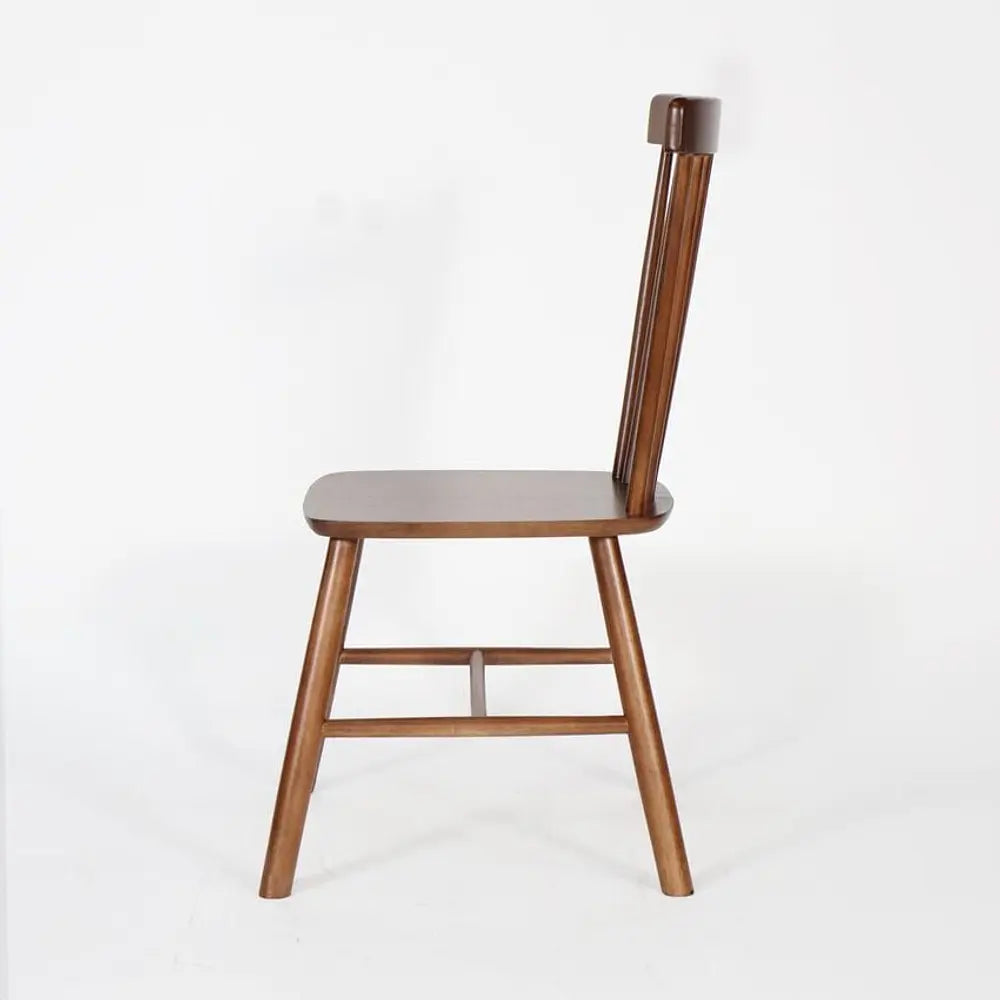 Silla Windsor Madera Blanco / Chocolate