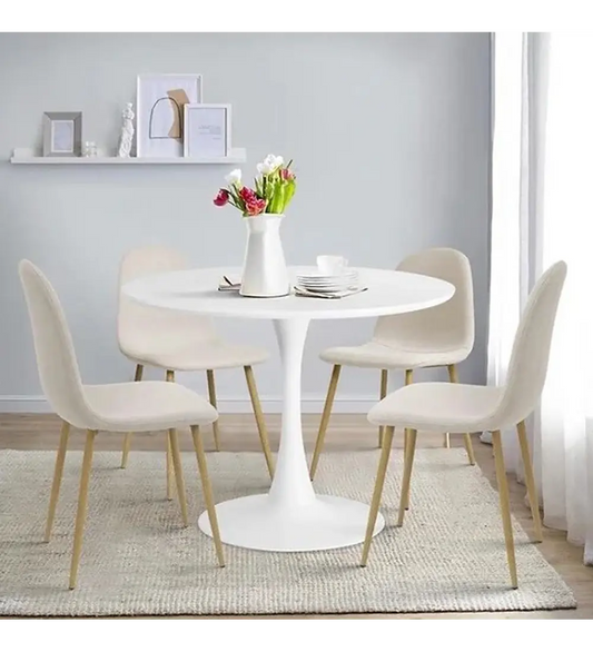 Juego de comedor Paris Terciopelo Tulip 80cm