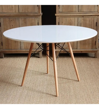 Mesa de Comedor Eames Redonda 120cm