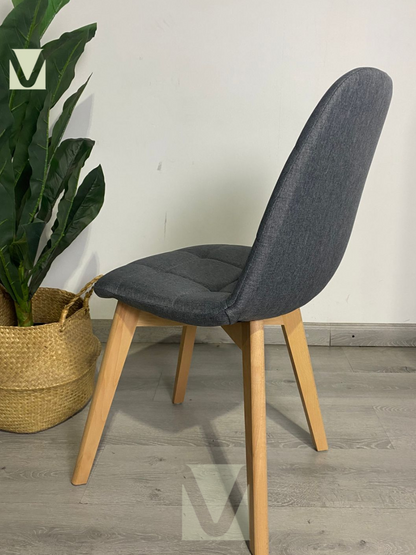 Silla Capitone Lino