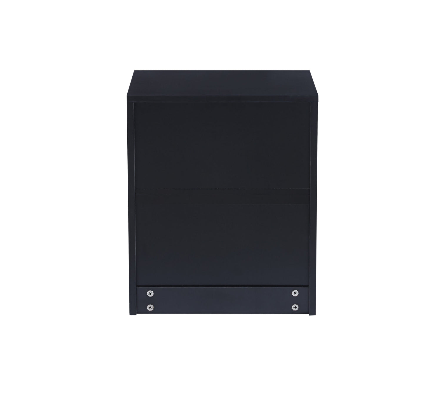 Velador Cajon Doble Minimal Oscuro