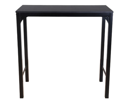 Mesa de Bar Rectangular Negra