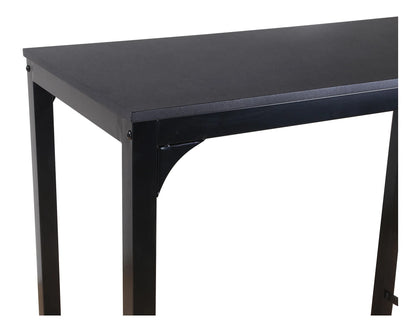 Mesa de Bar Rectangular Negra