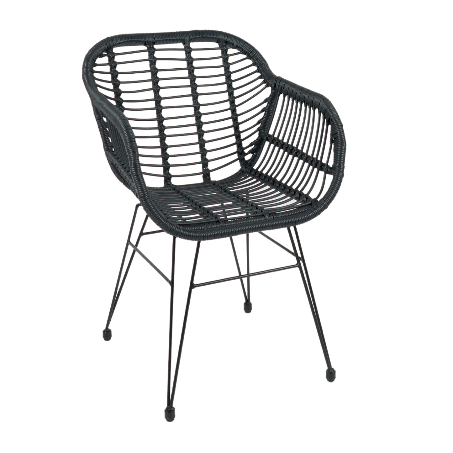 Butaca con Apoyabrazos de Terraza Rattan Grecia