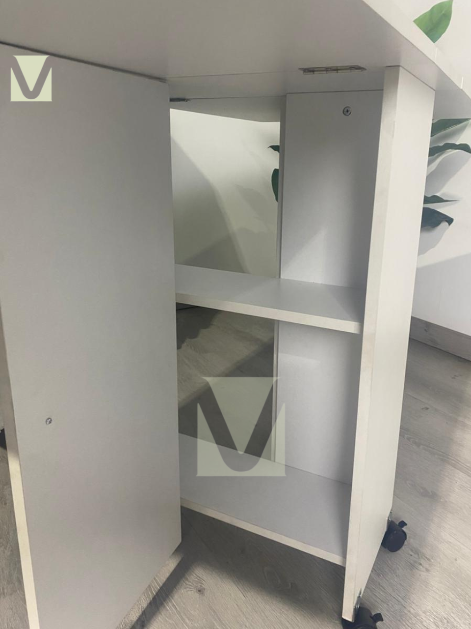 Mesa de comedor plegable extensible blanca 140x60cm