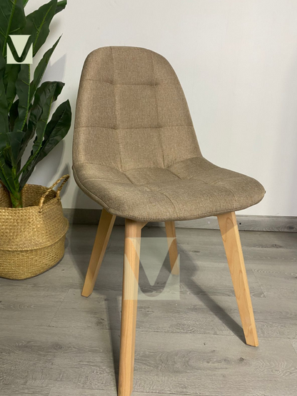 Silla Capitone Lino