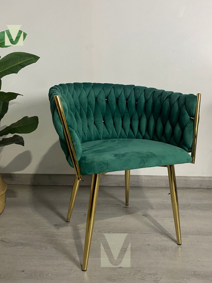 Sitial Royal Queen Velvet Gold