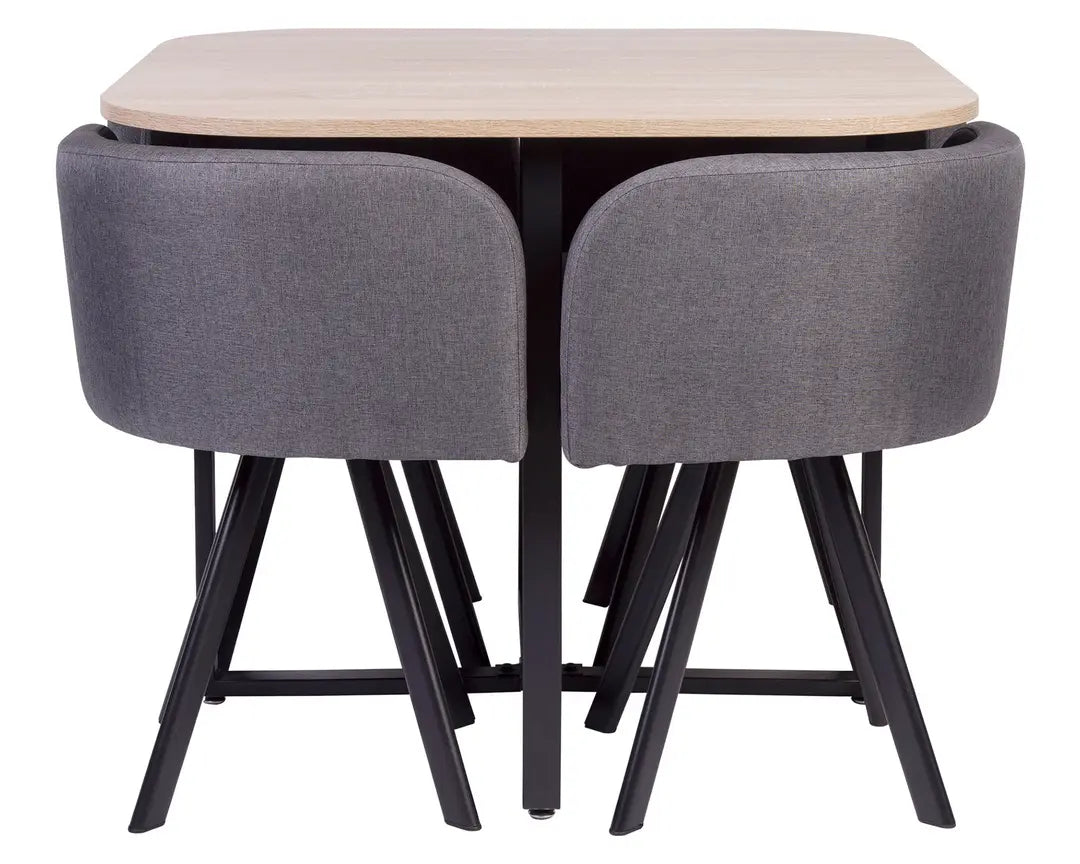 Comedor Boston Grey 4P