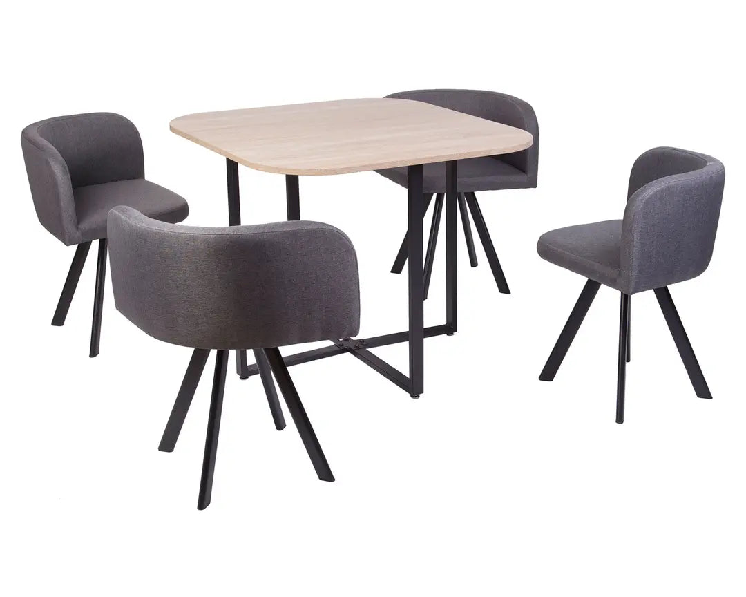 Comedor Boston Grey 4P