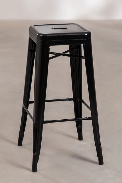 Taburete Tolix alto sin respaldo (77cm)