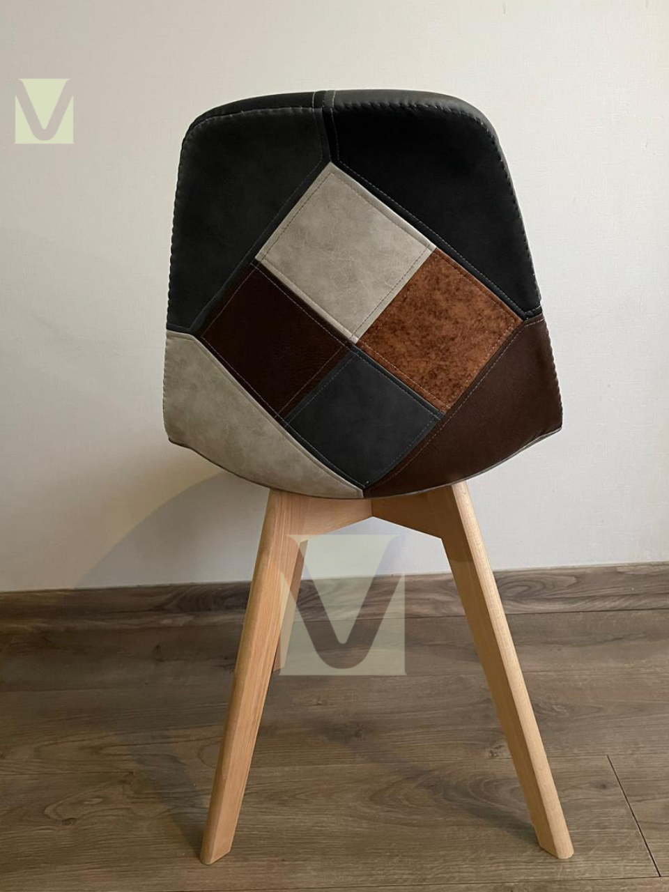 Silla Patchwork Vintage ecocuero