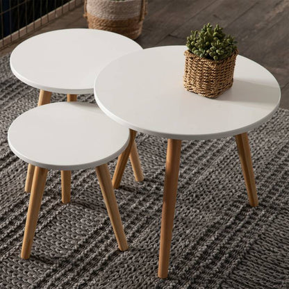 Set 3 Mesas Grape Centro/Lateral