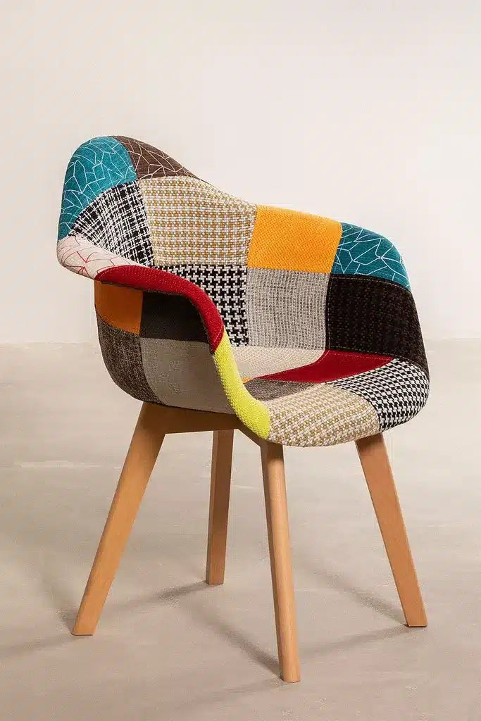 Pack 2 Butacas Patchwork Wood