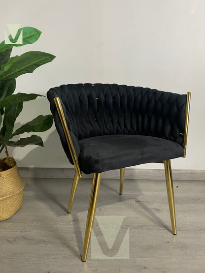 Sitial Royal Queen Velvet Gold