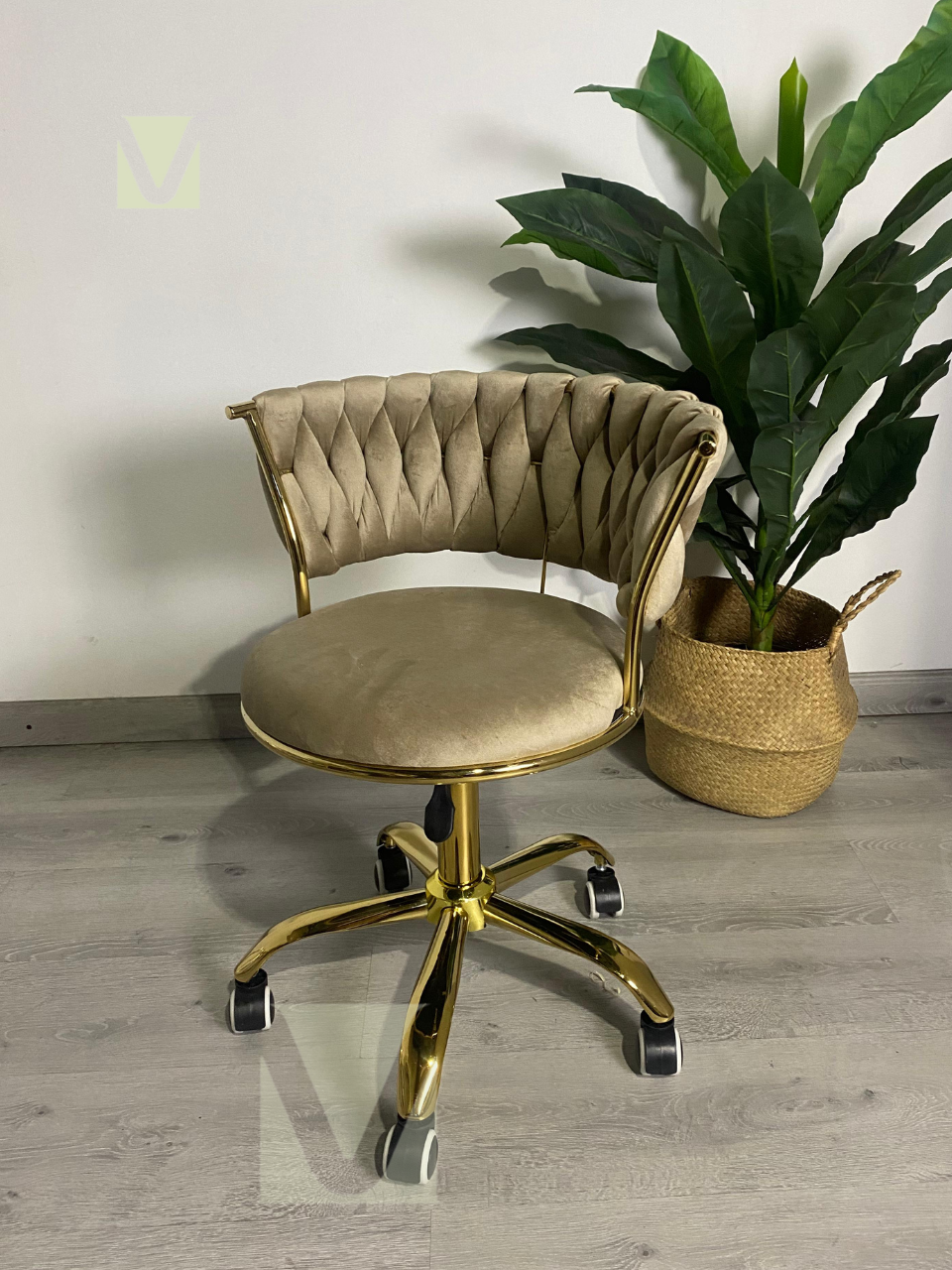 Silla de oficina Royal Queen Velvet