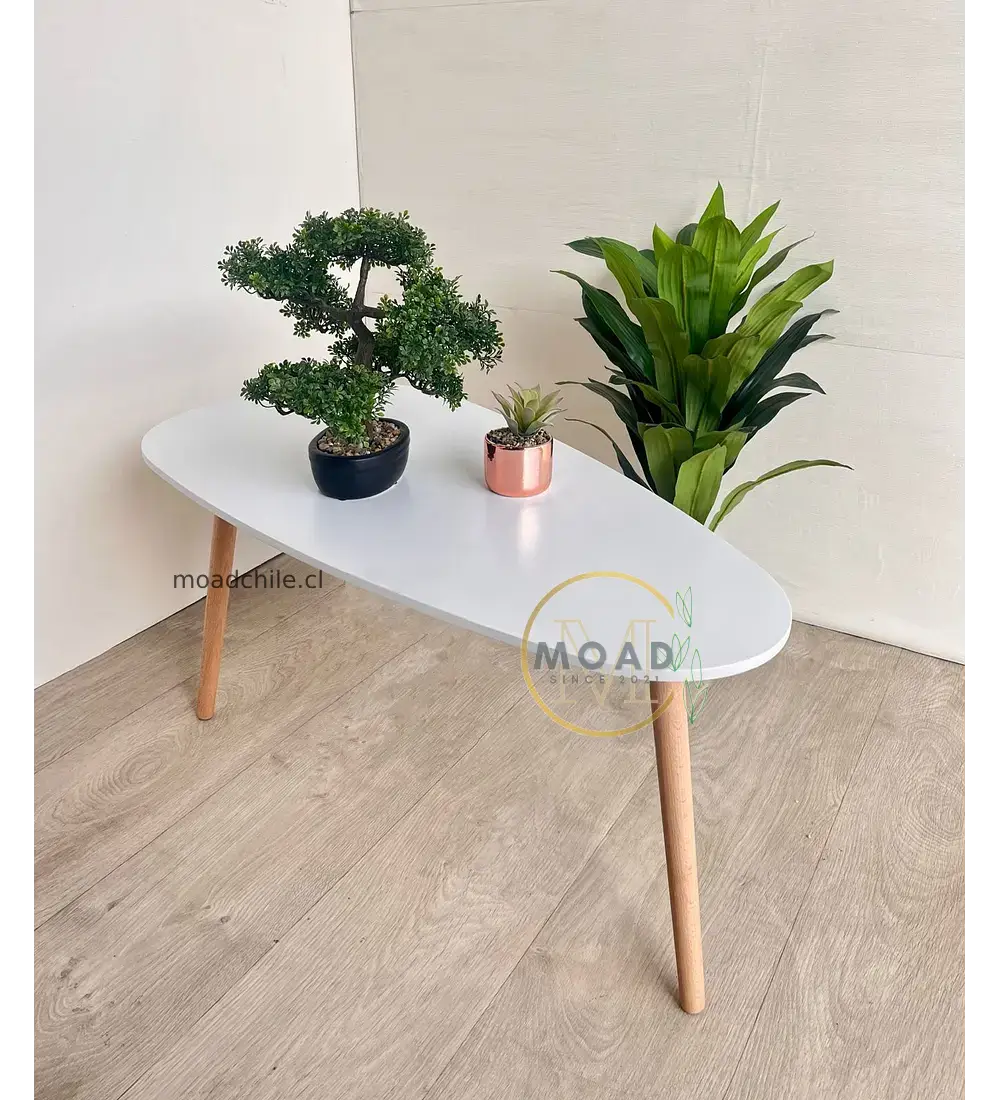 Mesa de Centro Elipse Madera