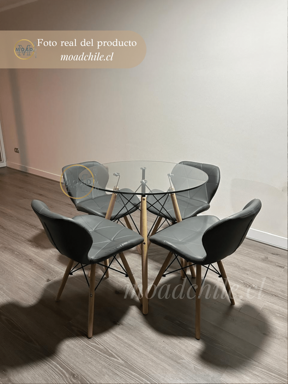 Comedor Radar 4 Personas Redondo (80cm)