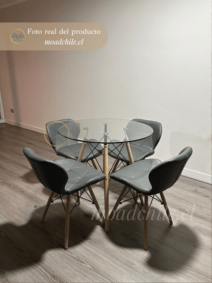 Comedor Radar 4 Personas Redondo (80cm)