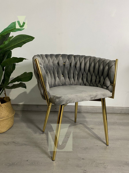 Sitial Royal Queen Velvet Gold