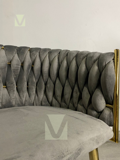 Sitial Royal Queen Velvet Gold