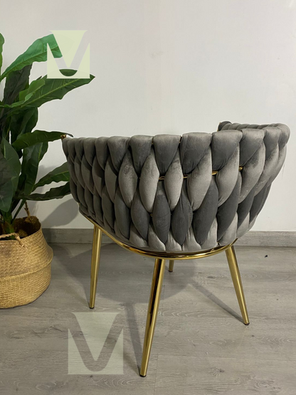 Sitial Royal Queen Velvet Gold