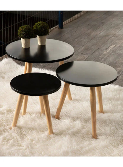 Set 3 Mesas Grape Centro/Lateral
